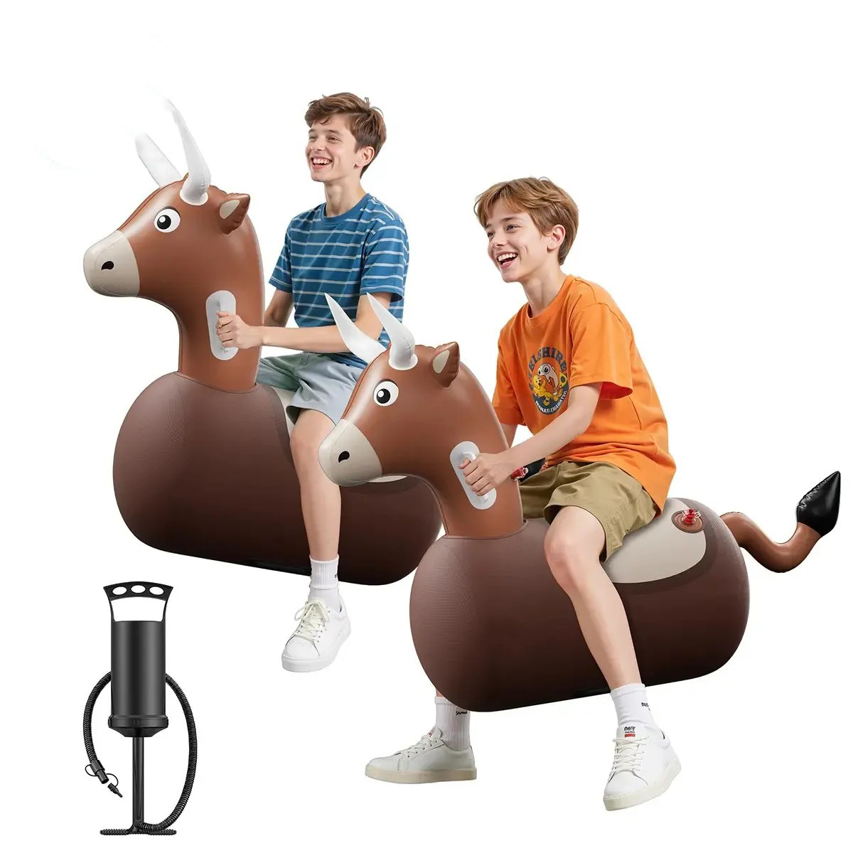 🔥🔥LAST DAY 59% OFF🔥🐂 Kids Bouncing Bull Ride-On Toy