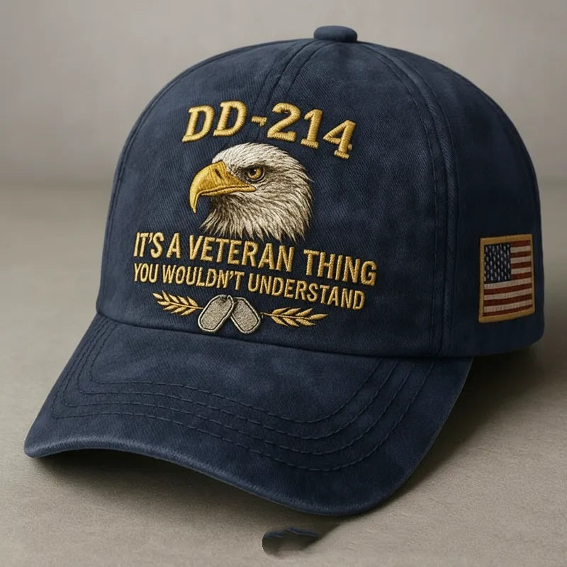 VETERAN EMBROIDERED CAP