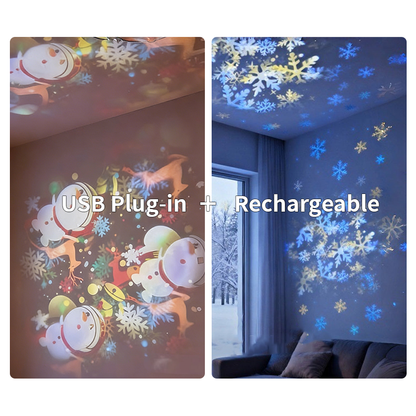 🎁2026 Hot Sale🔥Dynamic Rotating LED Projector Light