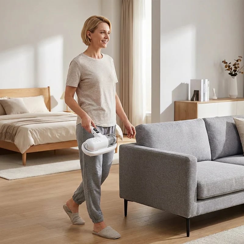 🔥NEW YEAR SALE - ONLY £34.99!!⚡50K+ SOLD!💝Bed Vacuum Cleaner with UV-C Light