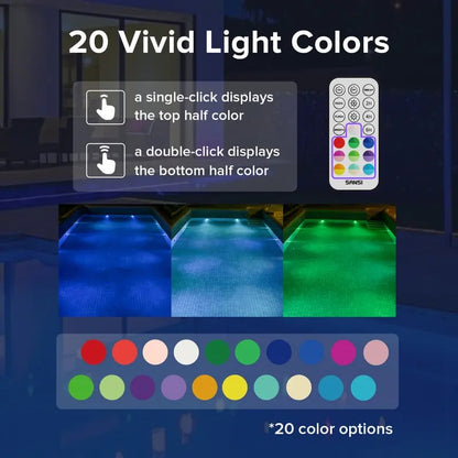 🔥Hot Sale 49% off🌟💧 Swimming pool RGB lights