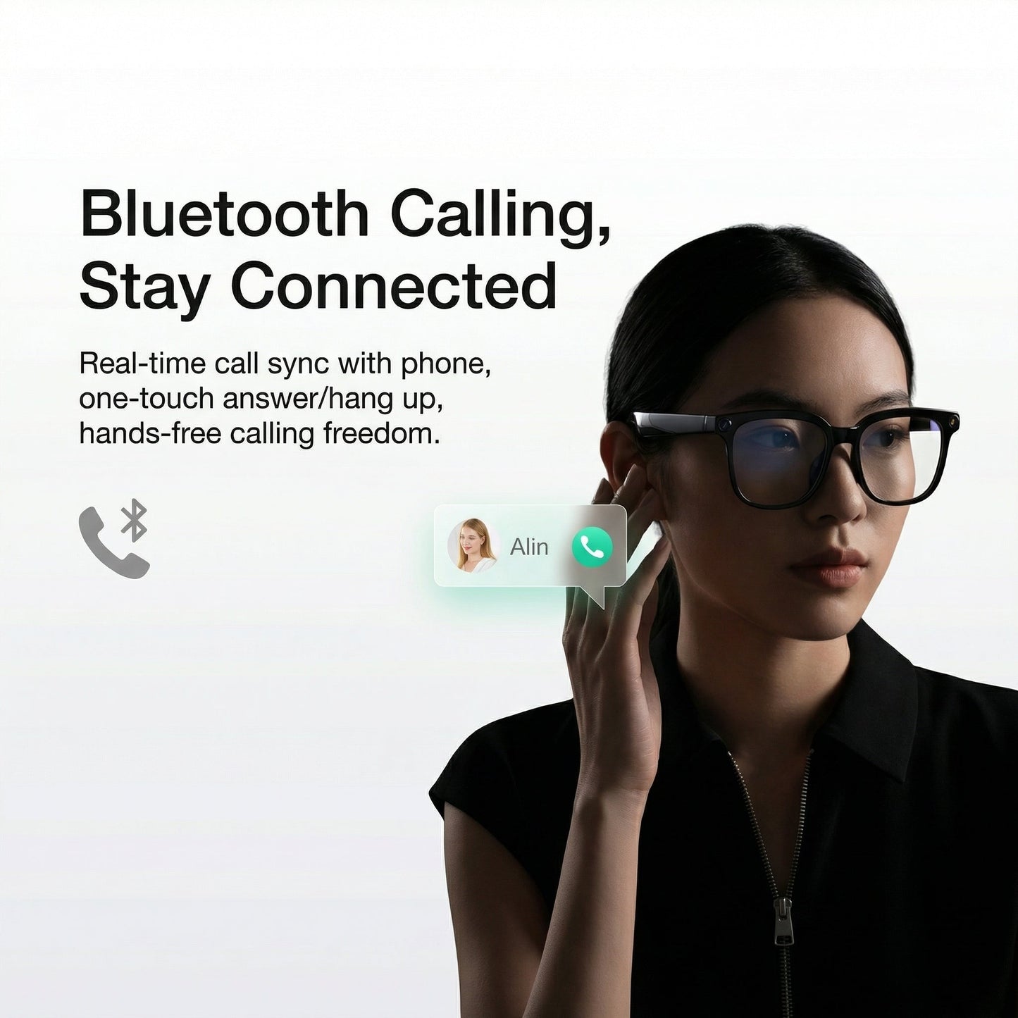 Tobfun Smart AI Camera Glasses