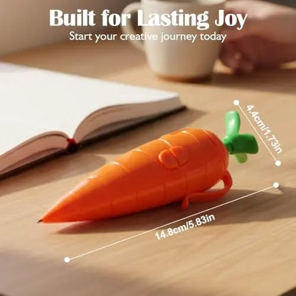 🐰 Cute Carrot Voice Recorder Pen: 60-Second Audio Playback Easter Basket Stuffer 🥕