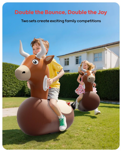 🔥LAST DAY 59% OFF🔥🐂 Kids Bouncing Bull Ride-On Toy