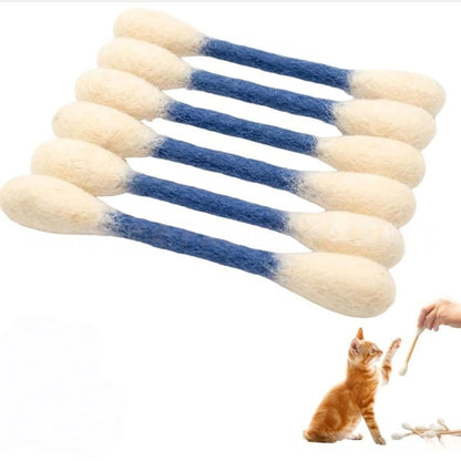 ❤️🎁For happy, healthy, and active indoor cats🐱Swabs Large Size Cat Toys with Catnip