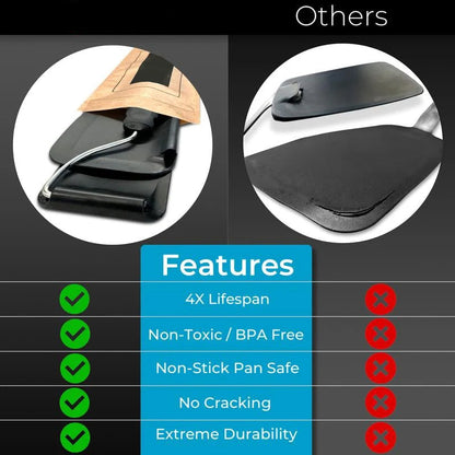 🎁 New Arrival 🔥 World’s First 7-Angle Cooking Spatula | Flat Griddle & Air Fryer Compatible