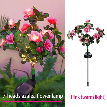 🌸✨Memorial Garden Bloom Lights – Featuring Ultra-Realistic Artificial Petals, Solar-Powered & Weatherproof🏡🌪️
