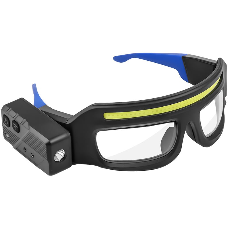 LED Rechargeable Headlight Glasses