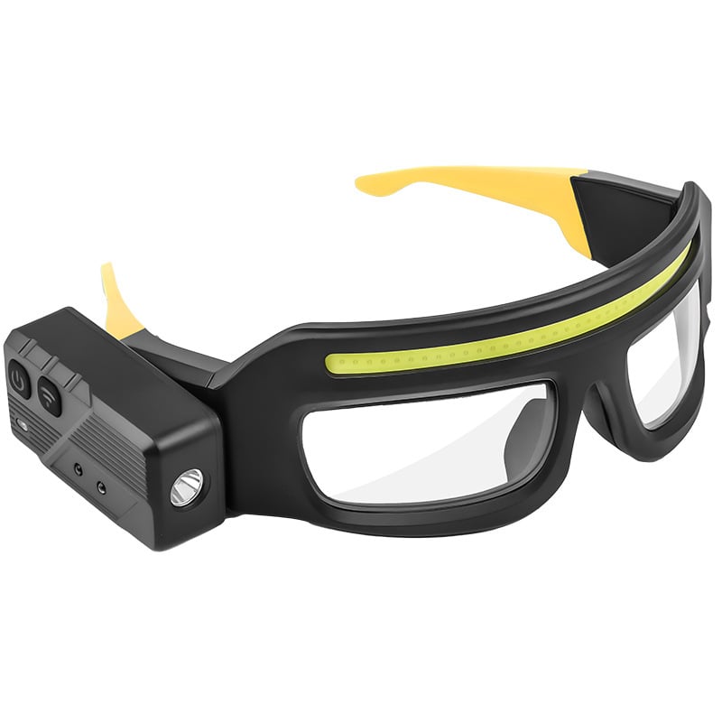 LED Rechargeable Headlight Glasses