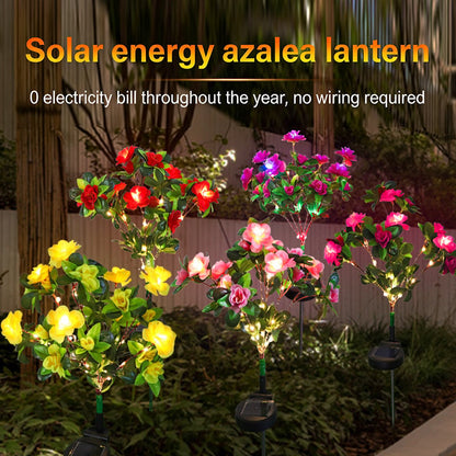🌸✨Memorial Garden Bloom Lights – Featuring Ultra-Realistic Artificial Petals, Solar-Powered & Weatherproof🏡🌪️