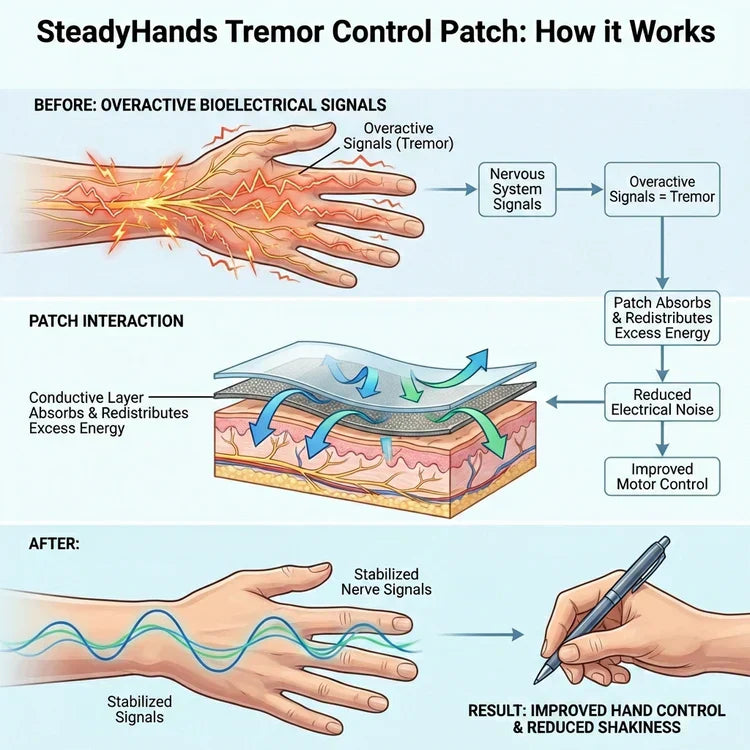 SteadyHands Tremor Control Patch