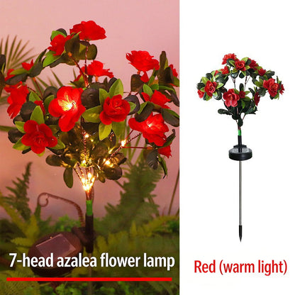 🌸✨Memorial Garden Bloom Lights – Featuring Ultra-Realistic Artificial Petals, Solar-Powered & Weatherproof🏡🌪️