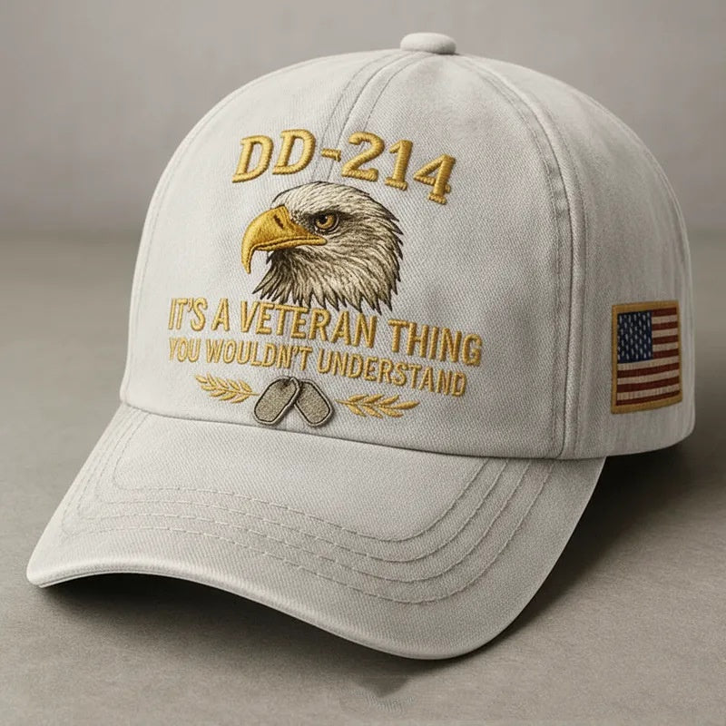 VETERAN EMBROIDERED CAP