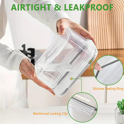 🍓🥬Food Storage Containers- Transform Your Messy Fridge into an Organized Oasis! 🧊✨