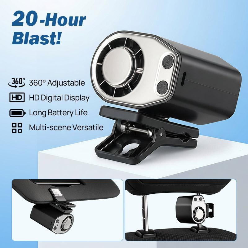 2026 IceBreezeTM 360° Pro - The Ultimate Car & Stroller Cooling Fan