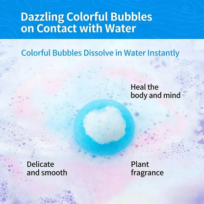 🔥LAST DAY 49% OFF - 🛁 Natural Bath Bombs for Kids with Mega Bubbles & Surprise Inside 🥚✨ Same as in the video