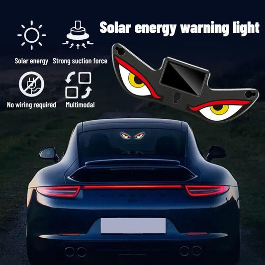 💥💥LAST DAY 70% OFF-🚗LaozikTM Car Rear Window Dynamic LED Display – Vampire Devil Eye Emoji Panel, Auto Decorative Light