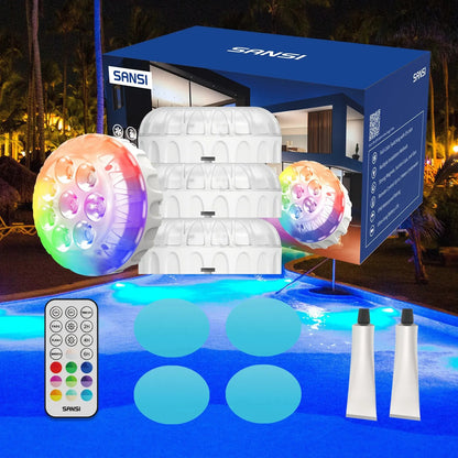 🔥Hot Sale 49% off🌟💧 Swimming pool RGB lights