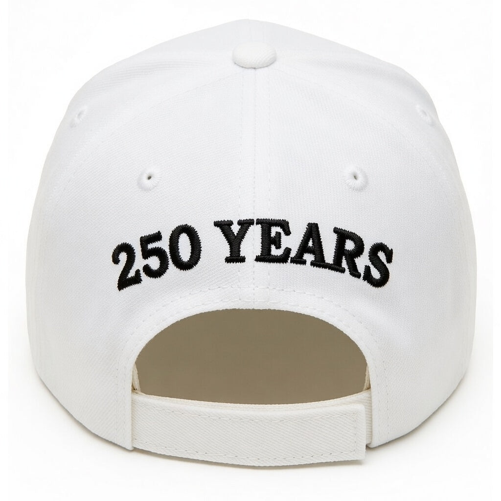 USA 250th Anniversary Hat (1776–2026) — Embroidered Semiquincentennial Cap