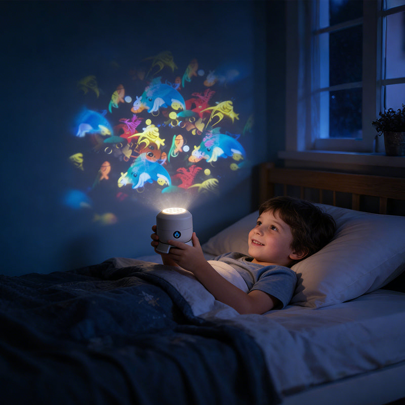 🎁2026 Hot Sale🔥Dynamic Rotating LED Projector Light